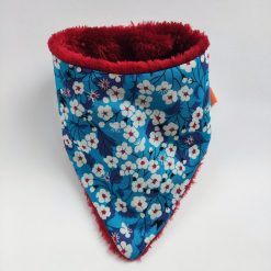 Foulard bébé - Gros pois Petits points - Artisanat textile français